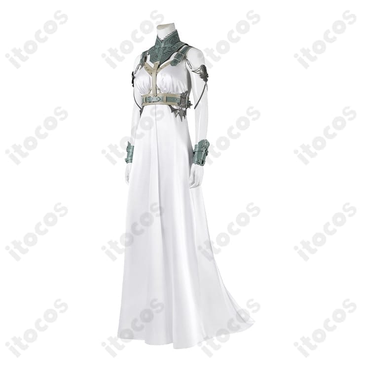 FFVIIリバース ティファ ルーザ姫 演劇版コスプレ衣装 高再現で撮影映えの豪華セット - 3枚目の画像