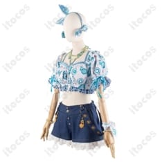 ラブライブ！蓮ノ空 日野下花帆・乙宗梢 夏めきペイン衣装 高再現で快適、イベントと撮影に最適 - 4枚目の画像（サムネイル）