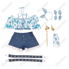 ラブライブ！蓮ノ空 日野下花帆・乙宗梢 夏めきペイン衣装 高再現で快適、イベントと撮影に最適 - 6枚目の画像（サムネイル）