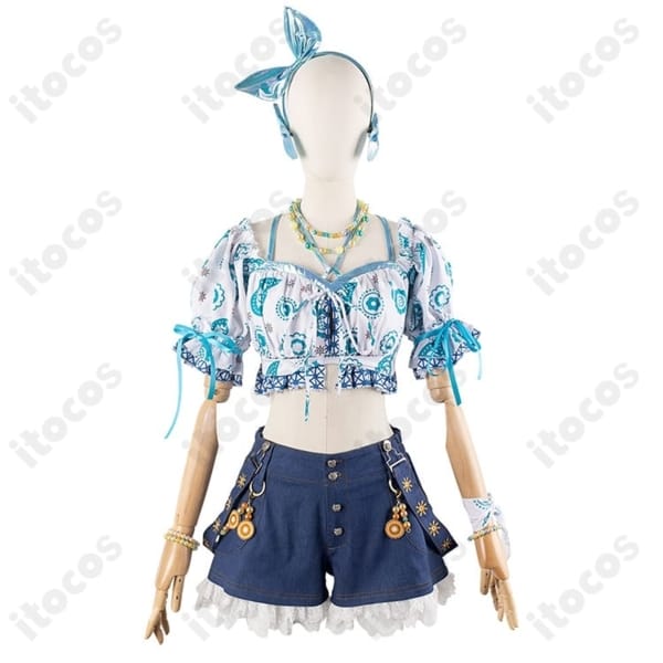 ラブライブ！蓮ノ空 日野下花帆・乙宗梢 夏めきペイン衣装 高再現で快適、イベントと撮影に最適