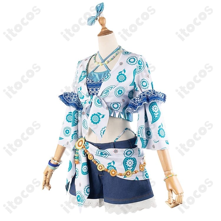 村野さやか・夕霧綴理 夏めきペイン コスプレ衣装｜高再現で動きやすく、撮影・イベントに最適 - 4枚目の画像