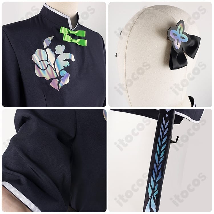 ブルーアーカイブ 春原シュン（幼女）コスプレ衣装 高再現ワンピースで撮影映え、S〜XL対応 - 6枚目の画像