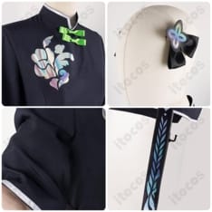 ブルーアーカイブ 春原シュン（幼女）コスプレ衣装 高再現ワンピースで撮影映え、S〜XL対応 - 6枚目の画像（サムネイル）