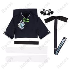 ブルーアーカイブ 春原シュン（幼女）コスプレ衣装 高再現ワンピースで撮影映え、S〜XL対応 - 7枚目の画像（サムネイル）