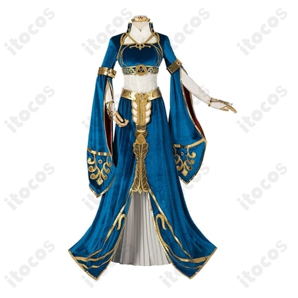 ゼルダ姫の王女ドレスを高再現。イベントも撮影も映える上品コスプレ衣装