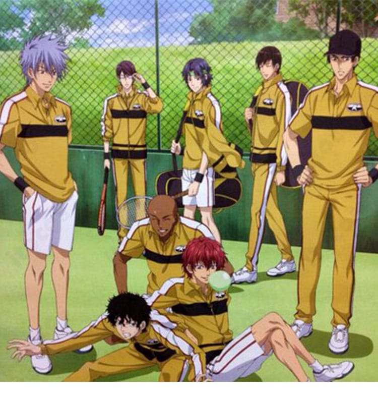 幸村精市・真田弦一郎・柳蓮二ほか立海大附属中モデルのジャージ一式コスプレ衣装セット