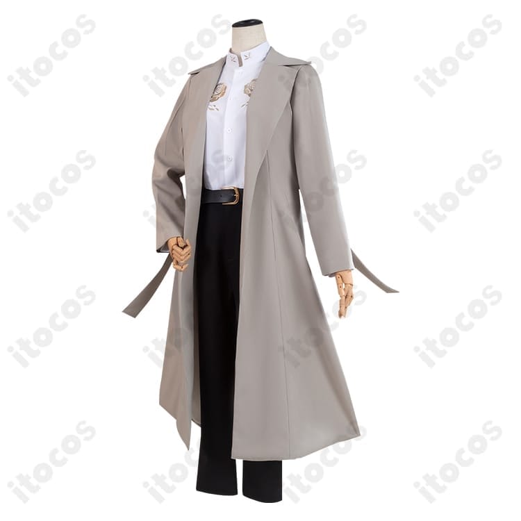 太宰治 コスプレ衣装｜文豪ストレイドッグス 高再現トレンチセットで撮影・イベントに最適 - 3枚目の画像