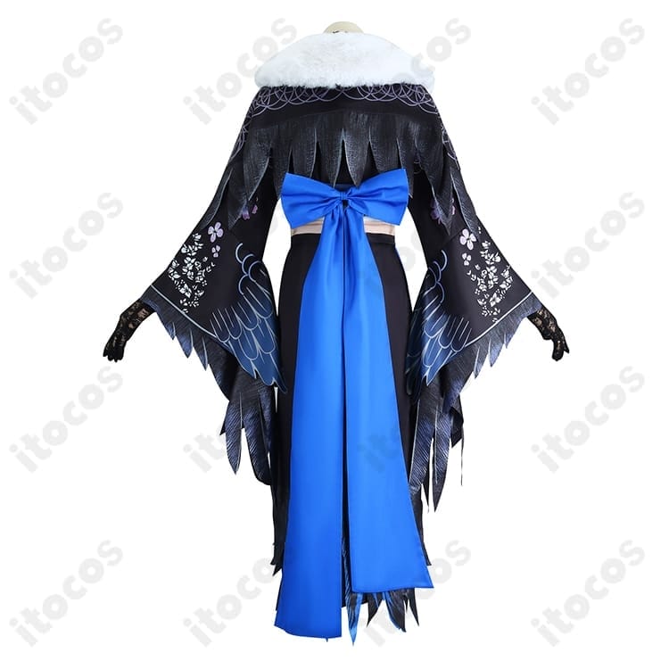 ホロライブ ネリッサ・レイヴンクロフト 正月衣装コスプレ｜和風で華やか、高再現で撮影映え - 3枚目の画像