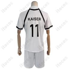 ブルーロック ミヒャエル・カイザー ユニフォーム衣装｜忠実再現の2点セット、イベント・撮影に最適 - 2枚目の画像（サムネイル）