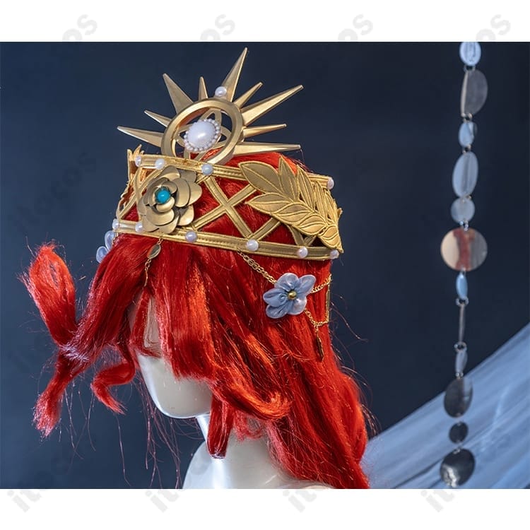 第五人格 グレイス（漁女）涙を流す神女 高再現コスプレ一式｜豪華アクセ＆安定着用 - 6枚目の画像