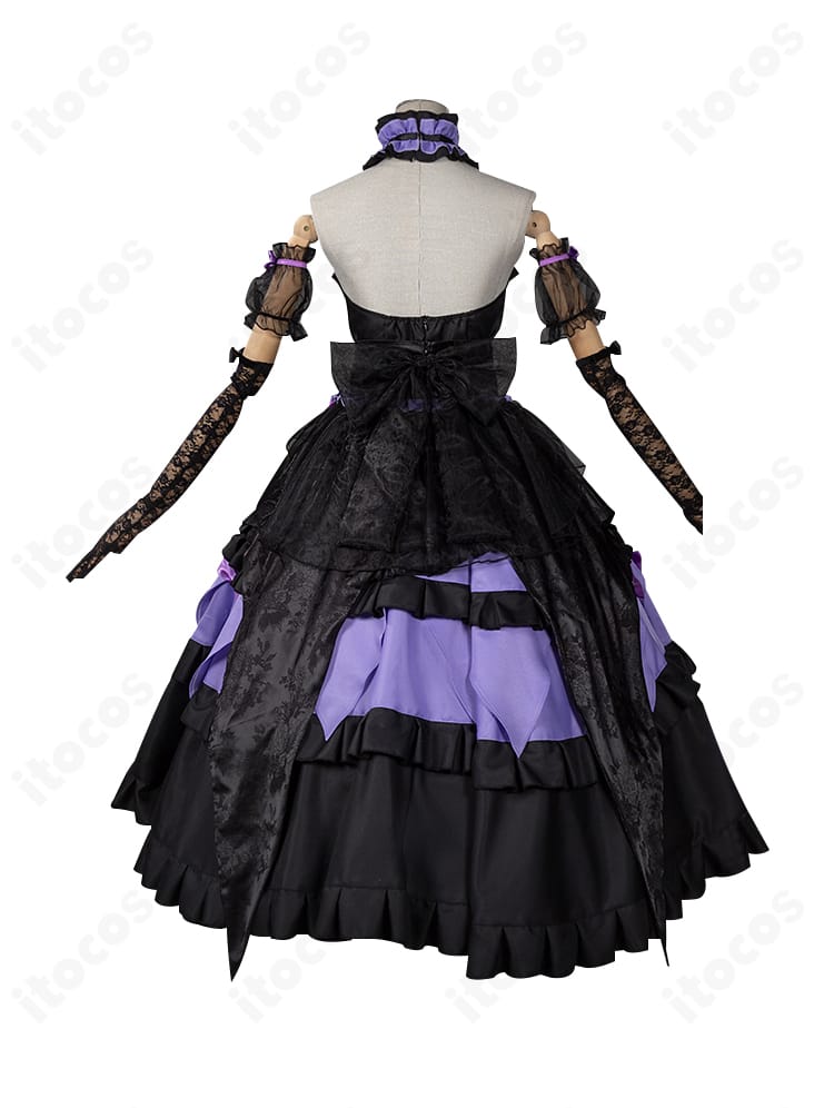 第五人格 血の女王×クロミ コスプレ衣装の背面デザインと蝶結び