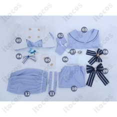 ご注文はうさぎですか？BLOOM 香風智乃 制服コスプレ 高再現で清楚に映えるフルセット - 5枚目の画像（サムネイル）