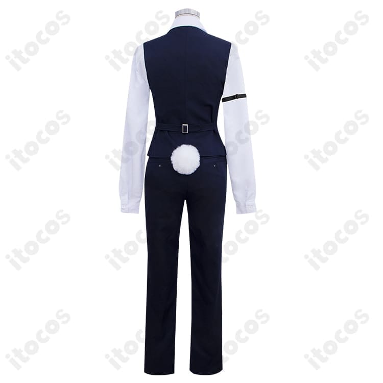 恋と深空 セイヤ うさ耳執事 コスプレ衣装。高再現で撮影映え、快適な着用感 - 2枚目の画像