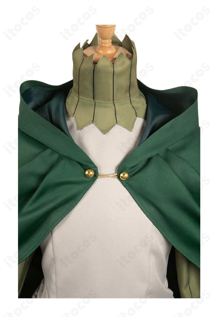 ミスルン衣装・領口ディテール。つけ襟の装飾と刺繍意匠を近接で撮影。