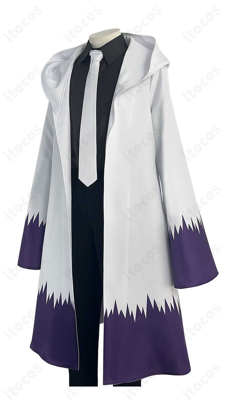 『マッシュル-MASHLE-』アビス・レイザー衣装・左側面。シルエットの整い方や肩周りの可動域が分かるサイドシルエット。