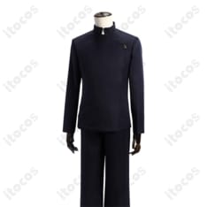 呪術廻戦 狗巻棘 制服コスプレ｜スヌード付で高再現、軽やかでイベントも快適 - 4枚目の画像（サムネイル）