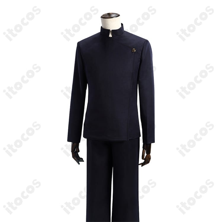 呪術廻戦 狗巻棘 制服コスプレ｜スヌード付で高再現、軽やかでイベントも快適 - 4枚目の画像