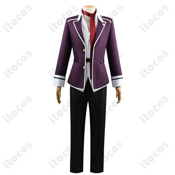 DIABOLIK LOVERS 逆巻アヤト 学園制服コスプレ 高再現で撮影映え、イベントも快適に