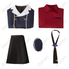 伊草ハルカ コスプレ衣装｜設定再現の5点セットで高見えシルエット、イベントと撮影会に最適 - 5枚目の画像（サムネイル）