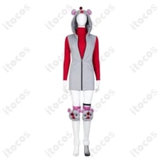 FF7リバース×APEX ユフィ×ワットソン モーグリMIX衣装 高再現で撮影・イベントに最適 - 4枚目の画像（サムネイル）