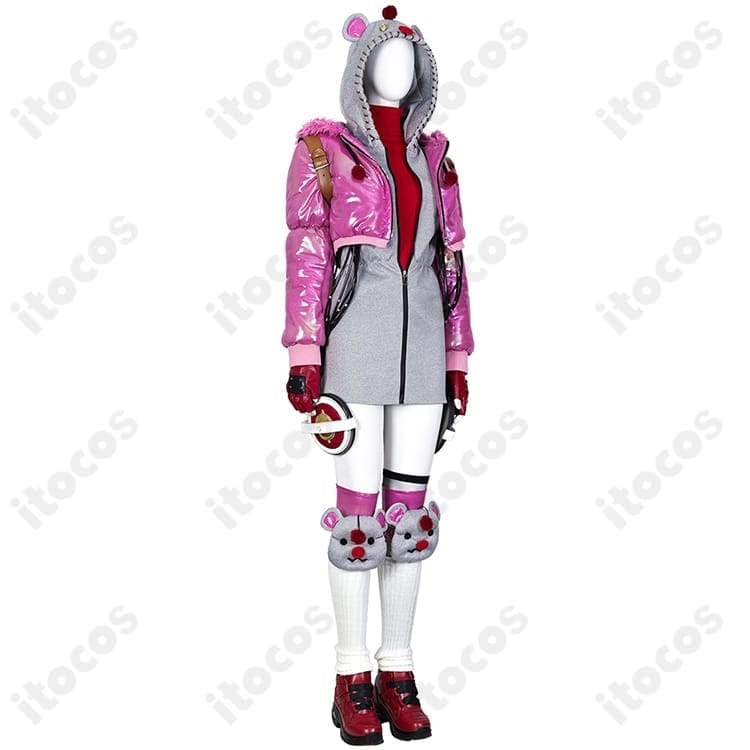 FF7リバース×APEX ユフィ×ワットソン モーグリMIX衣装 高再現で撮影・イベントに最適 - 2枚目の画像