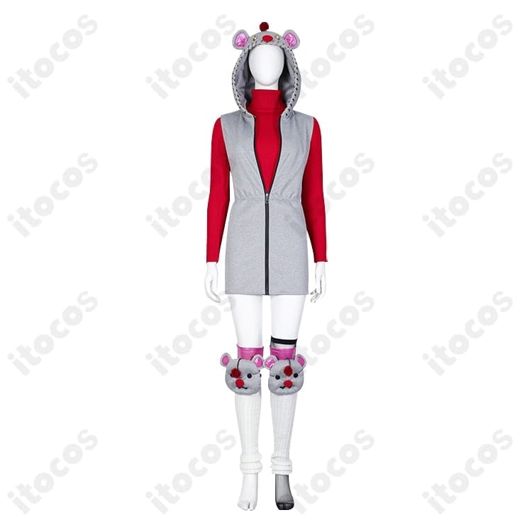 FF7リバース×APEX ユフィ×ワットソン モーグリMIX衣装 高再現で撮影・イベントに最適 - 4枚目の画像