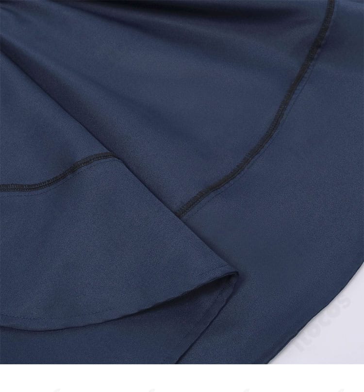 うちはサスケ コスプレ衣装の腰布と襟元装飾。バランスの取れたデザイン