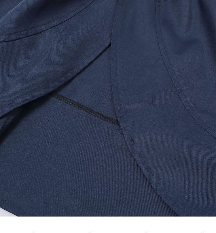 ナルト うちはサスケ コスプレ衣装の腰布と裾の構成。重なりとドレープ感