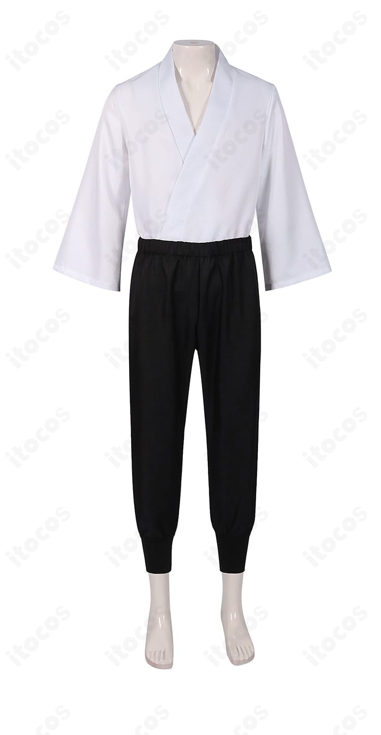 ナルト うちはサスケ コスプレ衣装の内側仕様。縫製と裏処理のディテール