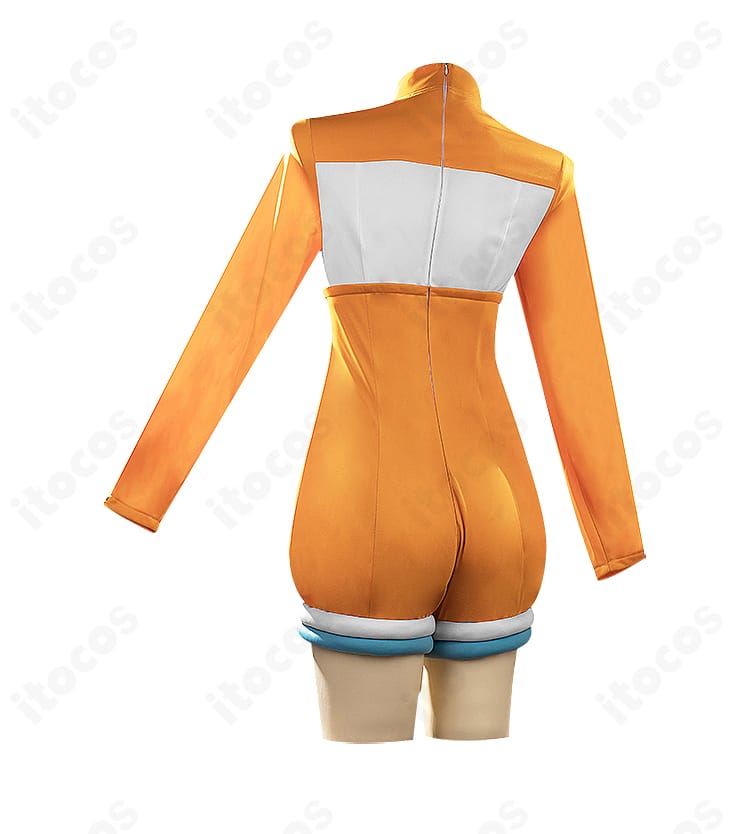 インナー背面の装飾ディテール。背中の縫製ラインとアイコン表現を確認できる。