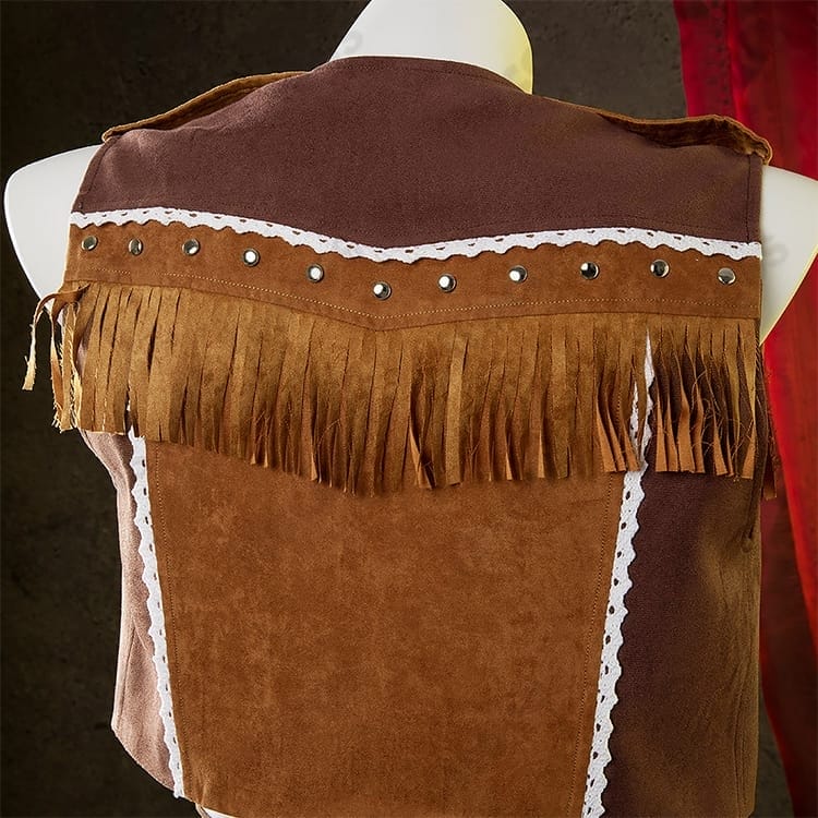 ファイナルファンタジーVII リバース ティファ ウェスタンガイド姿 高再現で動きやすいコスプレ衣装 - 6枚目の画像