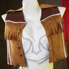 ファイナルファンタジーVII リバース ティファ ウェスタンガイド姿 高再現で動きやすいコスプレ衣装 - 5枚目の画像（サムネイル）