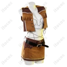 ファイナルファンタジーVII リバース ティファ ウェスタンガイド姿 高再現で動きやすいコスプレ衣装 - 2枚目の画像（サムネイル）