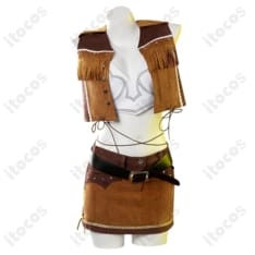 ファイナルファンタジーVII リバース ティファ ウェスタンガイド姿 高再現で動きやすいコスプレ衣装 - 1枚目の画像（サムネイル）