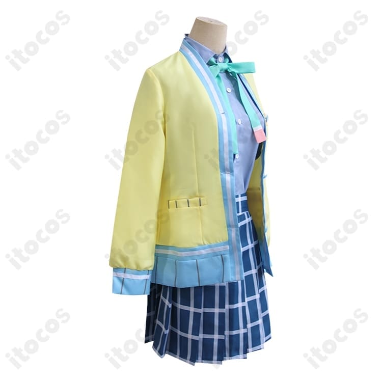 近江彼方 夏制服コスプレ｜高再現で爽やか、長時間イベントも快適な学園スタイル - 2枚目の画像