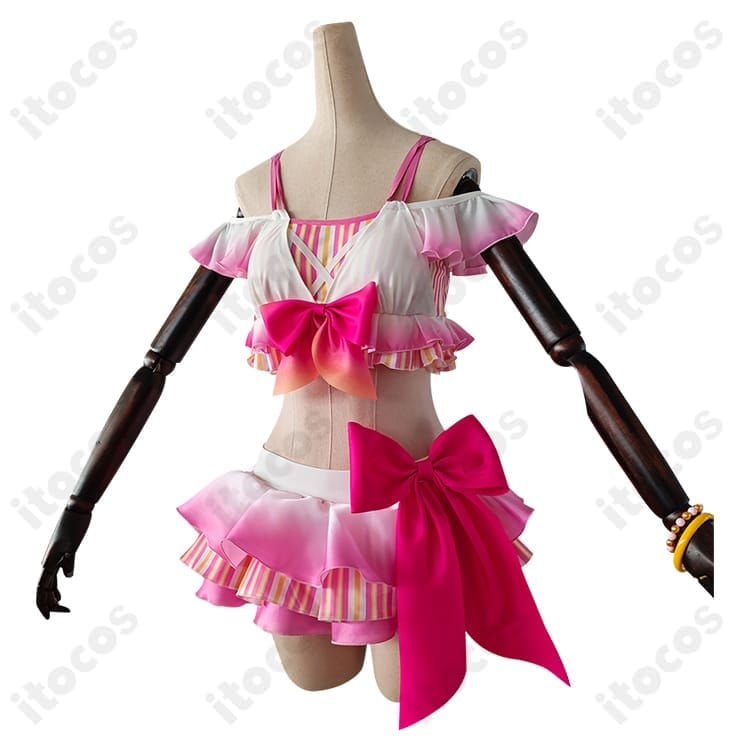 ラブライブ！矢澤にこ 水着コスプレ衣装 μ's｜充実セットで高再現、撮影会・イベントに最適 - 2枚目の画像