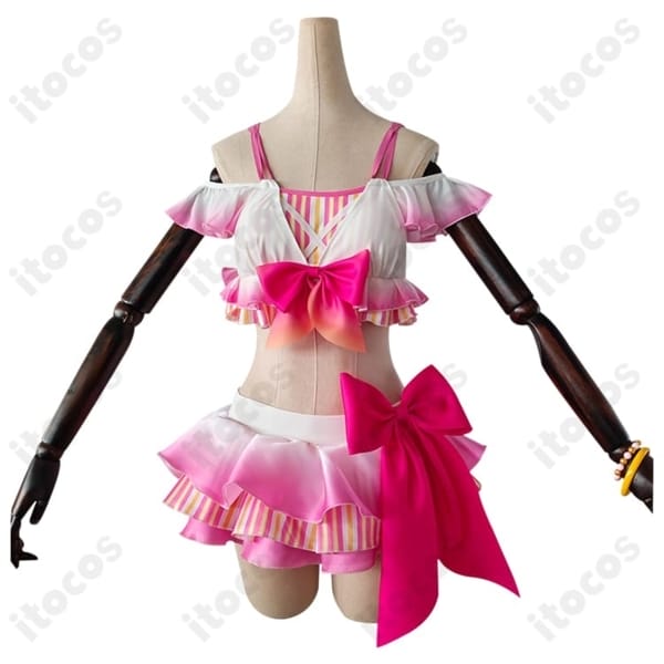 ラブライブ！矢澤にこ 水着コスプレ衣装 μ's｜充実セットで高再現、撮影会・イベントに最適