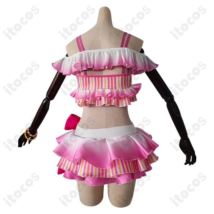 ラブライブ！矢澤にこ 水着コスプレ衣装 μ's｜充実セットで高再現、撮影会・イベントに最適 - 3枚目の画像