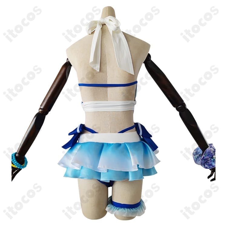 ラブライブ！絢瀬絵里 くじ引き堂 μ's 水着コスプレ衣装｜高再現で夏イベントと撮影に最適 - 2枚目の画像
