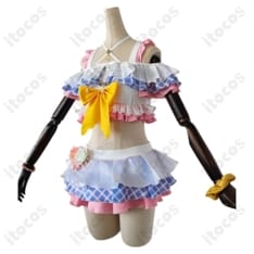 ラブライブ！南ことり くじ引き堂水着コスプレ 高発色で軽量、屋外撮影も快適に再現 - 2枚目の画像（サムネイル）