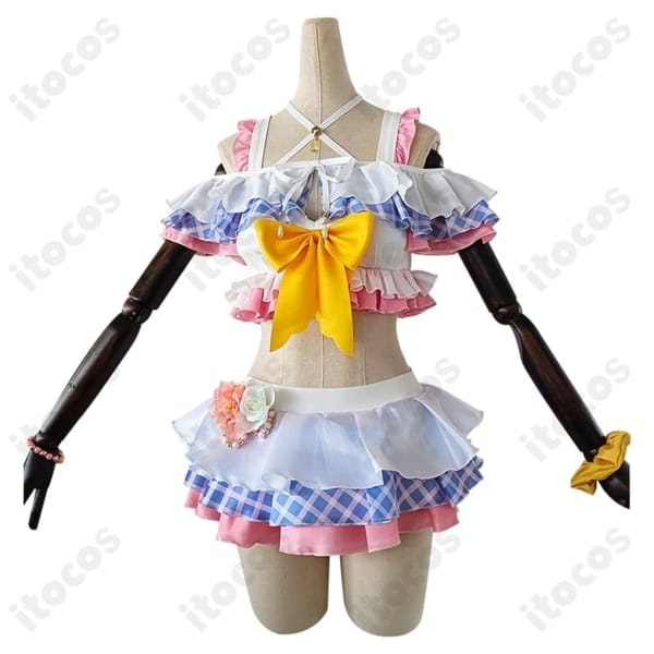 ラブライブ！南ことり くじ引き堂水着コスプレ 高発色で軽量、屋外撮影も快適に再現