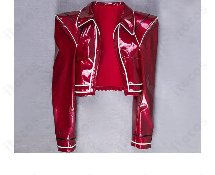 勝利の女神：NIKKE ボリューム 衣装のコート部分詳細。素材感の見え方や縫製の仕上がりが分かる拡大画像。