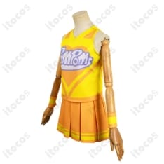 菜なれ花なれ 美空かなた チアコスプレ衣装 高再現で動きやすく撮影映え - 3枚目の画像（サムネイル）