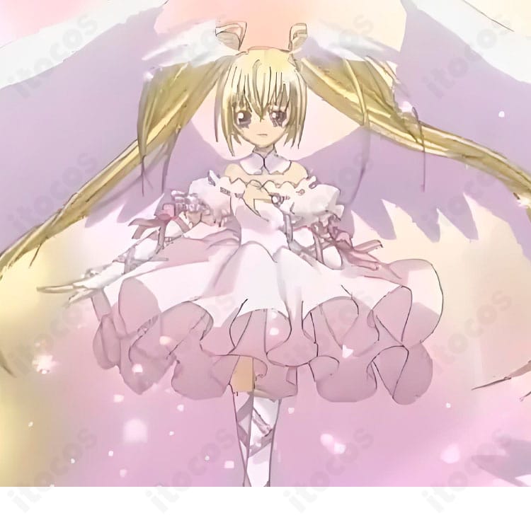 しゅごキャラ！ 星名歌唄の天使バージョンを再現したコスプレ衣装一式