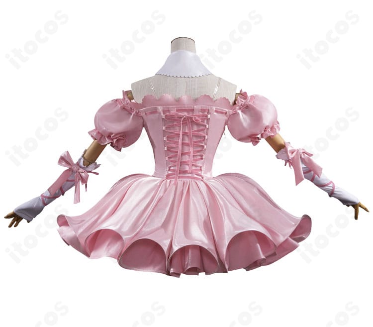 星名歌唄コスプレ衣装の背面全体｜リボンや縁取りの再現ディテール