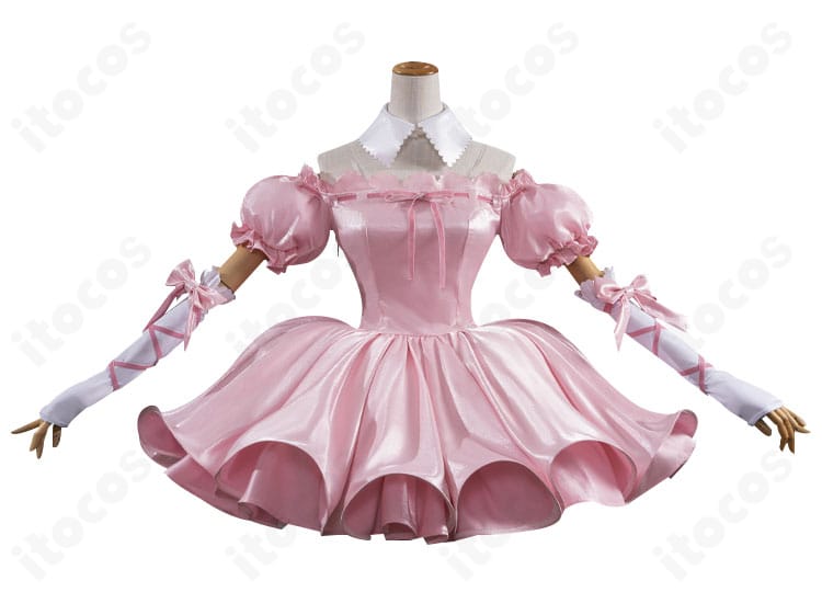 星名歌唄コスプレ衣装の正面全身図｜天使バージョンのシルエット