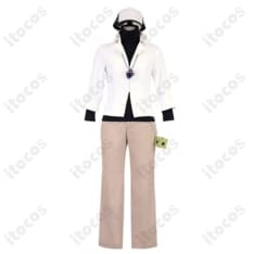 ポケモンBW N（エヌ）プラズマ団の王コスプレ 高再現で軽量、撮影もイベントも快適 - 1枚目の画像（サムネイル）