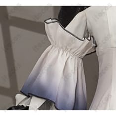 アークナイツ テレジア衣装 高再現ローブ。精緻刺繍で上品、イベントや撮影に最適 - 4枚目の画像（サムネイル）