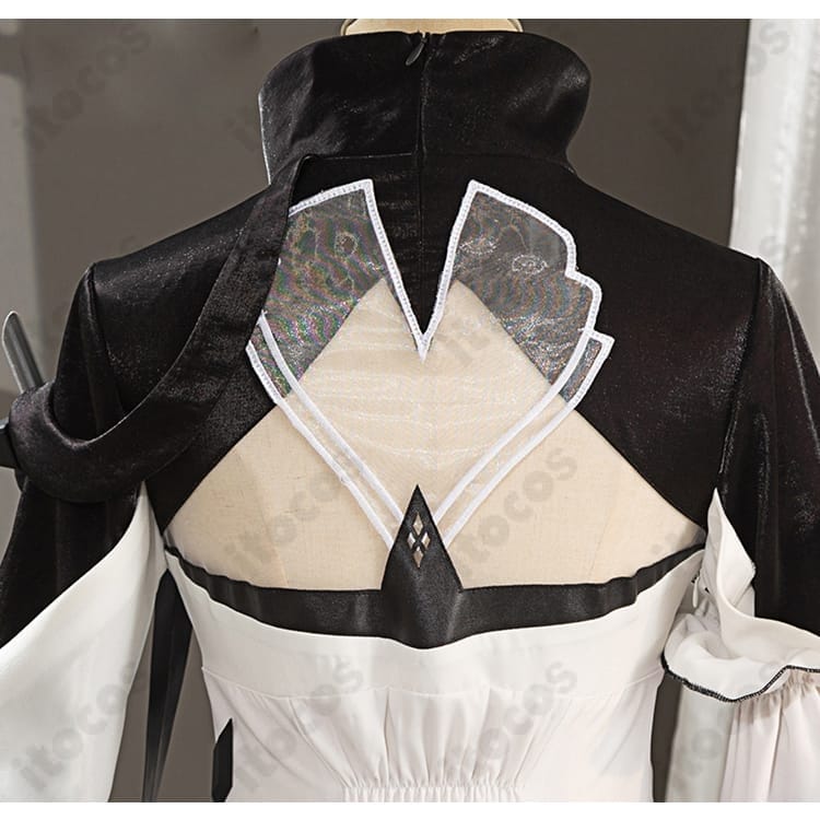 アークナイツ テレジア衣装 高再現ローブ。精緻刺繍で上品、イベントや撮影に最適 - 6枚目の画像