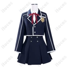 SAO 結城明日奈 学園制服コスプレ衣装。高再現で上品、イベントから撮影会まで快適 - 1枚目の画像（サムネイル）
